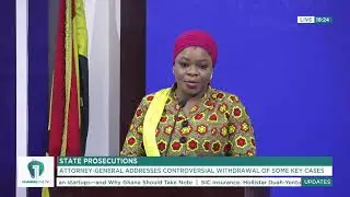 LIVE NOW!!! Attorney-General Briefs Media on Withdrawal of Some Key Cases