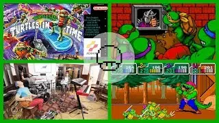 Teenage Mutant Ninja Turtles 4: Turtles in Time - Sewer Surfin' READY PLAYER ONE | EXTRA LIVES COVER