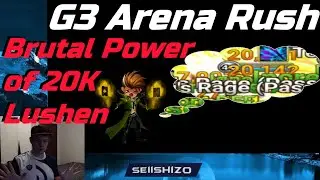 G3 Arena Rush Hour - Top 10 - THE BRUTAL POWER OF 20K LUSHEN! Summoners War (With Sound)