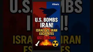 U.S. Bombs Iran&rsquo;s Nukes! Israel Strikes, Tehran Fires Back #Shorts