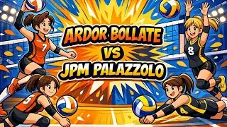 CAMPIONATO U18 Fipav - 2025/26  - 21.12 - Ardor Bollate vs JPM Palazzolo - 2 - 3