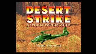 Desert Strike - Analogue Mega SG Gameplay (Genesis/Megadrive)