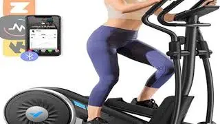 MERACH Elliptical Machine Elliptical Machine Home Hyper-Quiet Magnetic Drive System 16Leve