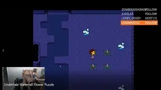 Головоломка с цветком-водопадом из Undertale решена