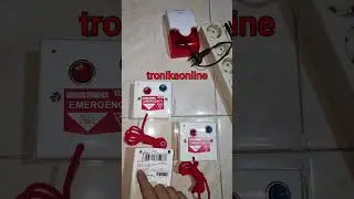 EMERGENCY PULL CORD ALARM DISABLED toilet Panic button WIRELESS 2 BUTTON  #wirelesspullcordalarm