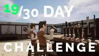 30 day gamedev challenge | Full Customer AI!