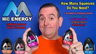 Mio Energy Water Enhancer Product Review. How many Mio Energy squeezes are good for you?