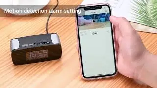 WiFi 1080P Mini IR Clock Spy Camera