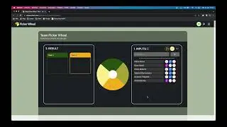 Gruppi casuali con Team Picker Wheel