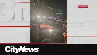Toronto mayor orders investigation into incident involving a snowplow at pro-Palestinian protest