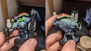 Drybrush Showdown & Glowing Mushrooms