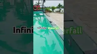 Infinity core cutting and with waterfall #construction #pool