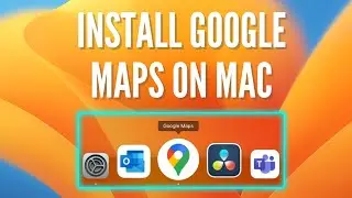 Как установить Google Карты на Mac