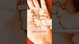 Shivratri special Shiv Parvati mehndi design #shorts #mahashivratri #youtubeshorts #mehndi #trending