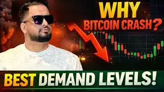 BTC DUMP EXPLAINED 🔴 | Why Bitcoin Crashed & Best Buy Zones
