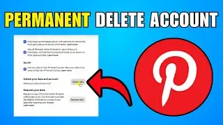 How To Permanently Delete Pinterest Account On Laptop PC (2026) (Best Method)