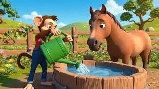 मज़ेदार बंदर और ट्रैक्टर | Monkey Cartoon Story in Hindi | Kids Video