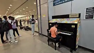 Singapore garden by the bay-I got chance to play music ▶️