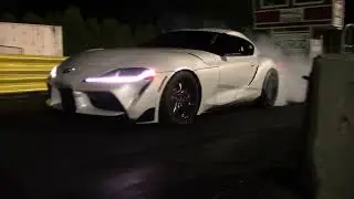 Stock Turbo A90 Supra 9 Second Passes - Boostin Performance