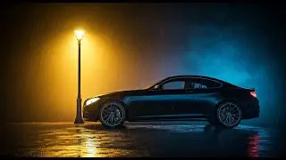 Rain-Soaked Ride: Cinematic Car Animation with Sound Design || #3danimation