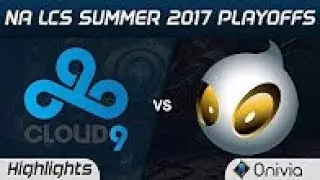 C9 vs DIG Highlights Game 2 NA LCS SUMMER 2017 PLAYOFFS Cloud9 vs Dignitas