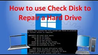 Как использовать Check Disk для восстановления жесткого диска