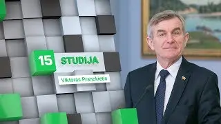15min studijoje &ndash; Seimo pirmininkas Viktoras Pranckietis