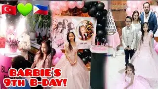 BARBIE'S 9th BIRTHDAY PARTY!SOBRANG SAYA LAHAT NG BISITA! NAGPA-GAMES! NAGSAYAWAN! BLACKPINK THEME!