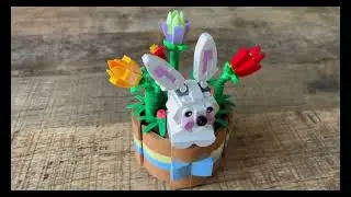 Lego Seasonal (GWP) #40587 Easter Basket: unboxing and speed build