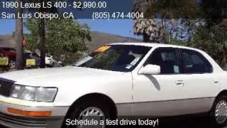 1990 Lexus LS 400 Base 4dr Sedan for sale in San Luis Obispo