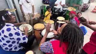 Drummers on The Feast of Booths ( Sukkot) 2025 Part 1