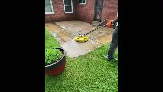 Patio cleaning service