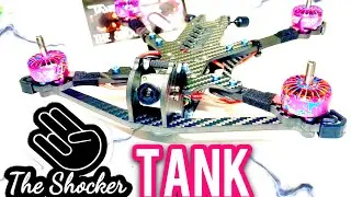 Shocker Tank Catalyst Machineworks freestyle frame Xing 2208 flight feel durability - 5