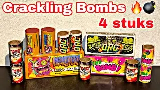 Vergelijking Crackling Bombs : Orc - Thunder Lords - Monsters - The Bomb : F2 Fountain