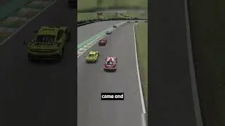 Fine Line Between Aggressive and Foolish #simracing #racinggames