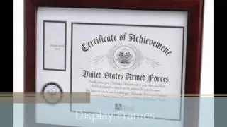flag and medal display case