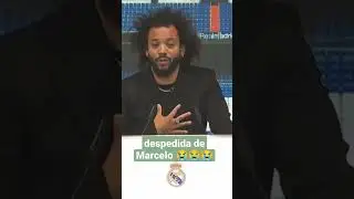 DESPEDIDA EMOCIONANTE #marcelo #realmadrid #futebol #jogador #coletivadeimprensa