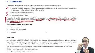Derivatives - ACCA (SBR) lectures