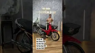 Future 2 Dọn Phong Cách Wave S125 Đời 2005 Phiên Bản Thắng Đĩa Dựng Thùng Xe Thái