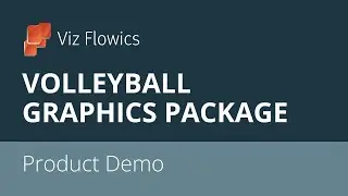 Viz Flowics - Volleyball Broadcast Graphics - Product Demo