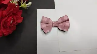 Origami Paper Bow | Origami Ribbon very Easy step by step