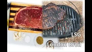 Lodge Sportsman Grill LSG 🔥 and a Grilled Marinated London Broil Recipe