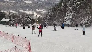 Skiers hit the slopes at Blue Mountain for MLK Weekend
