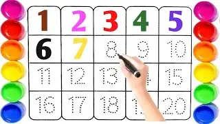 Learn to Count | 123 Numbers |गिनती 100 Tak | one two three | Number Song |Easy Learn | Counting ,10