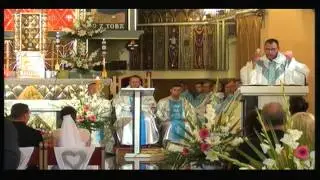 Msza Święta w Sanktuarium Matki Bożej Księżnej Sieradzkiej w Charłupi Małej