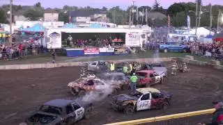 Smithville demo derby 2014 one hard hitting derby