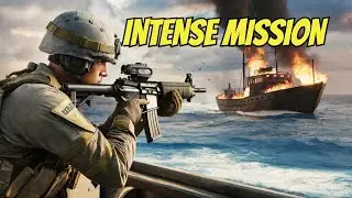 SAS Infiltrates Enemy Freighter in NUCLEAR Storm | Crew Expendable