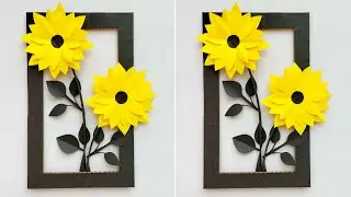 Easy and Quick Paper Wall Hanging // A4 sheet Wall decor // Cardboard Reuse //Room Decor DIY