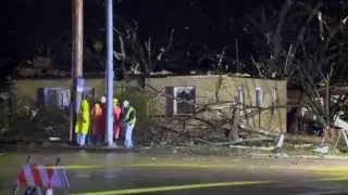 Raw: Roofs ripped off Hazelwood homes during storm