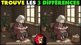🔥 Trouvez les 3 Diff&eacute;rences entre les 2 images 🔍✨ [ Trouve les diff&eacute;rences 8 ]